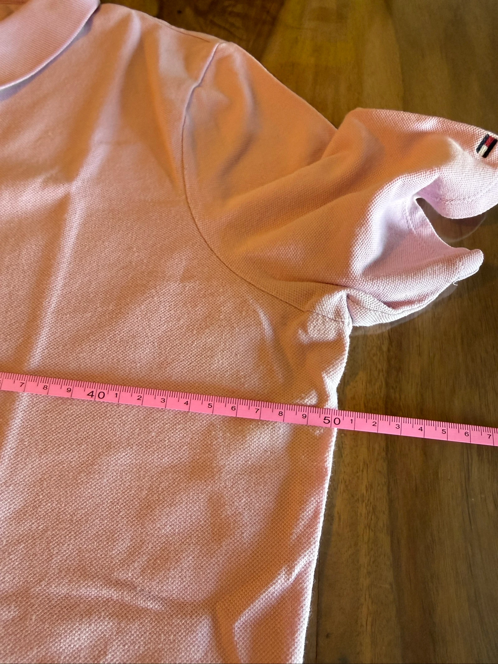 Polo mujer Tommy Hilfiger – Rosa pálido – Talla L – Ajuste Regular - Chic y casual – photo 14